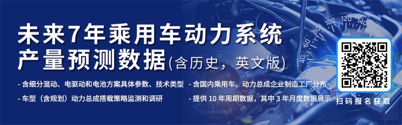 《未来7年乘用车动力系统产量预测数据》