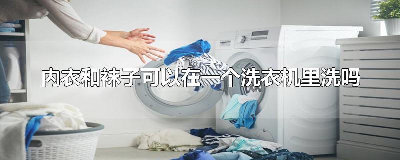 内衣和袜子可以在一个洗衣机里洗吗