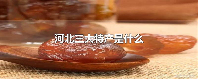 河北三大特产是什么