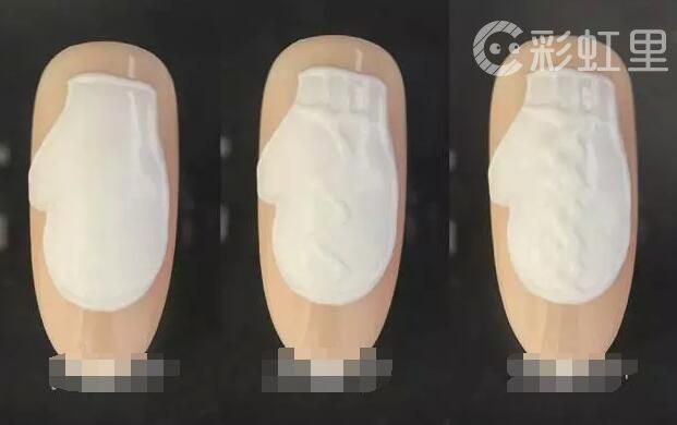 毛衣纹理美甲 美甲3d立体雕花教程