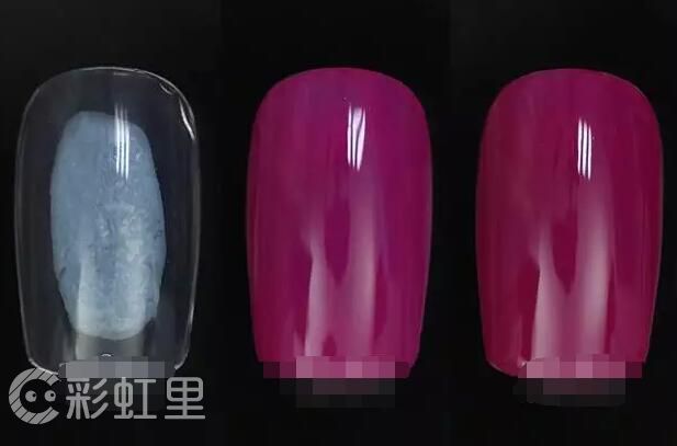 美甲画玫瑰 美甲雕花教程