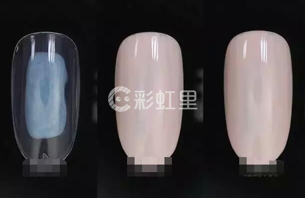 最新款晕染美甲 钩花美甲教程