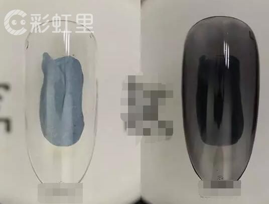 透明花美甲 美甲星空渐变教程