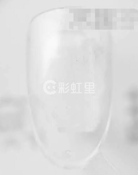 黑色美甲款式 镂空爱心美甲教程