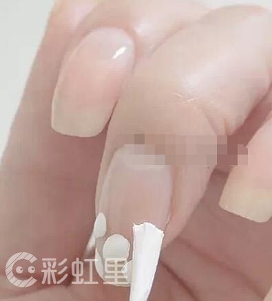 韩国法式美甲蓝色 大海水滴美甲教程