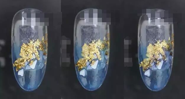 清新淡雅美甲 海底大贝壳美甲教程