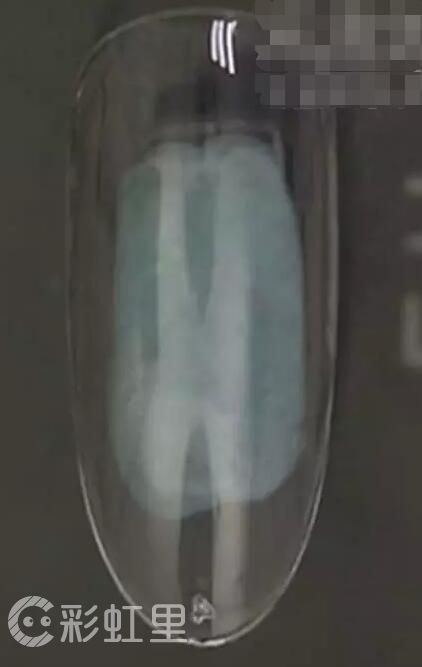 镂空款美甲 简约格子美甲教程