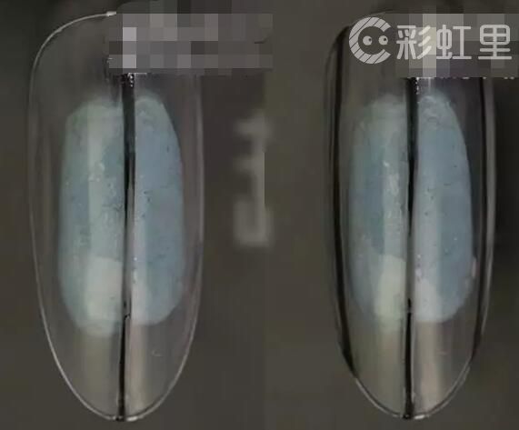 镂空款美甲 简约格子美甲教程