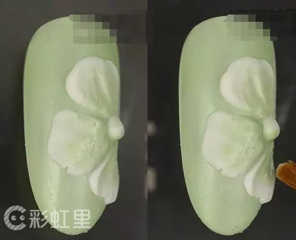 美甲水晶雕花 美甲立体雕花教程