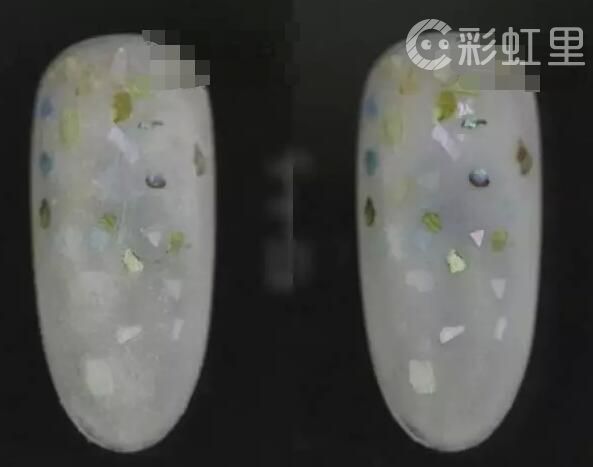 海洋风美甲 渐变浅色美甲教程