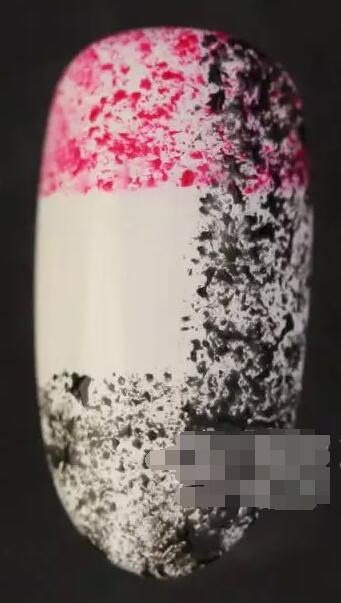 美甲简单款 毛绒美甲教程