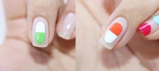彩色系美甲 清新糖果色美甲教程