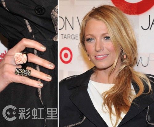 欧美明星美甲  时尚明星美甲图片