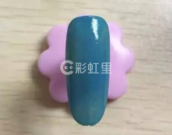 石纹美甲 大理石晕染美甲教程
