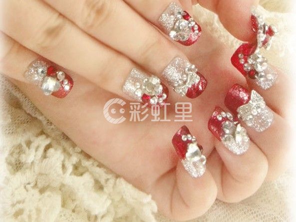 新娘法式美甲 时尚美甲造型