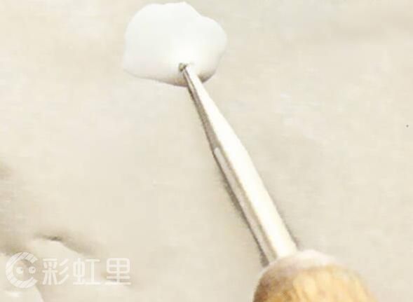 清新糖果色美甲 波点美甲教程