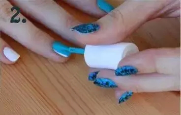 水染美甲做法 晕染简单美甲教程