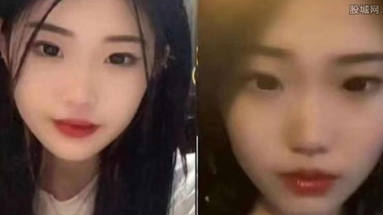 图为失踪女孩