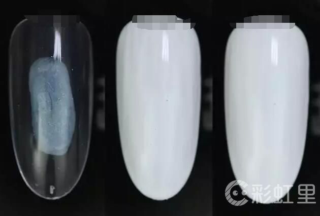 晕染花美甲 美甲玫瑰花画法