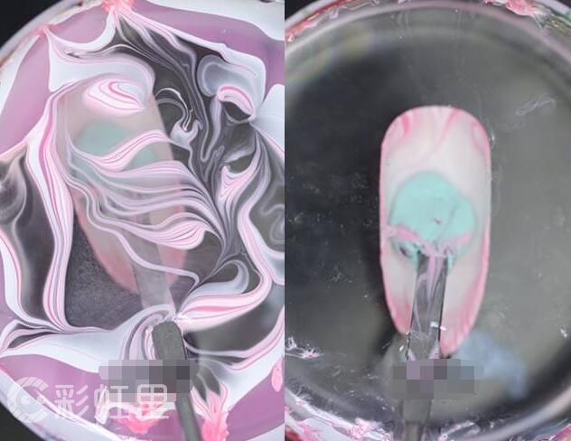 水染美甲怎么做 时尚水染美甲教程