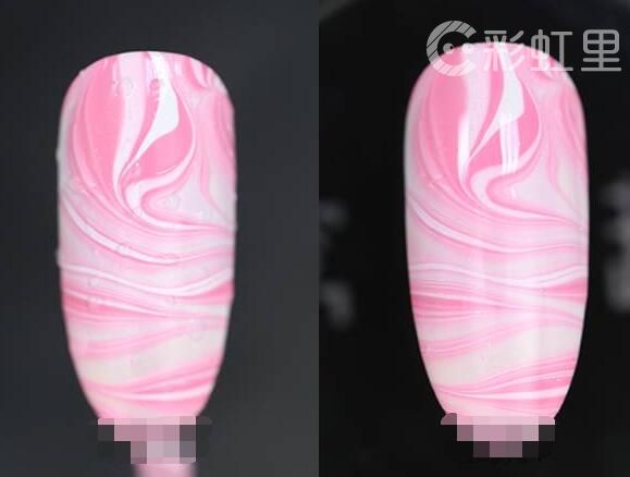 水染美甲怎么做 时尚水染美甲教程
