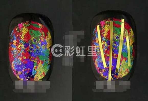 星空贴纸美甲 璀璨星空美甲教程