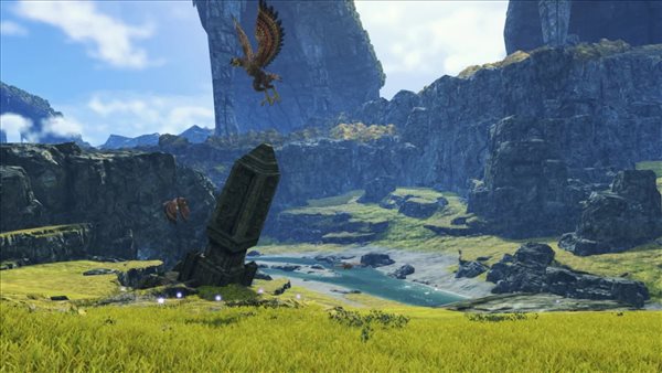 Switch《异度之刃3》区域截图 从广袤草原到苍凉荒漠