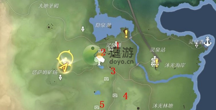 诺亚之心塔萨姆盆地风景点汇总分享 诺亚之心塔萨姆盆地风景点在哪