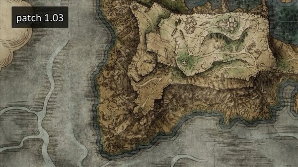 《艾尔登法环》地图会随更新变化 更精准，路线更直观