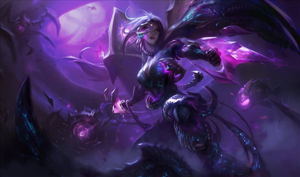 《LOL》新英雄“虚空女皇”预热宣传片 卡莎“腐化”