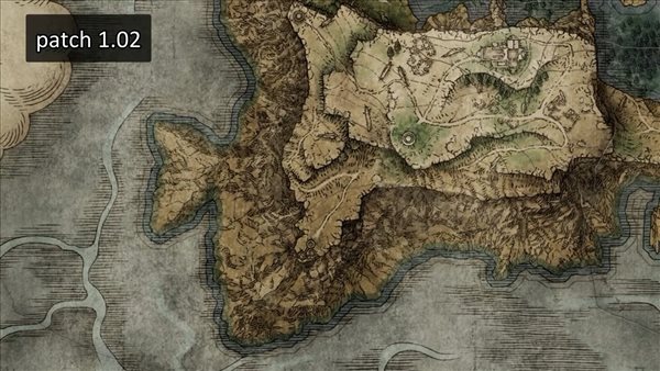 《艾尔登法环》地图会随更新变化 更精准，路线更直观