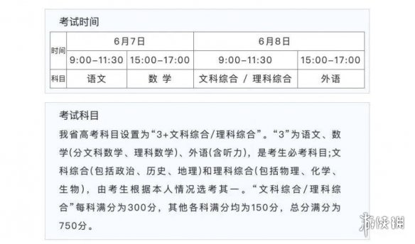 全国各省高考时间2022年具体时间 2022年高考时间