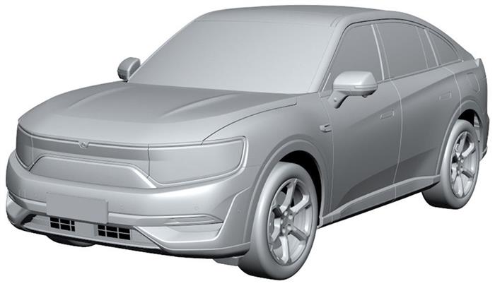 自游家新款Coupe SUV外观专利图曝光