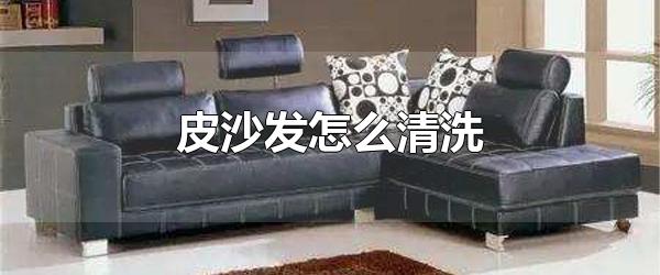 皮沙发怎么清洗 皮沙发如何保养
