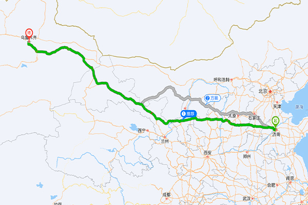 山东到新疆有多少公里 山东到新疆的距离
