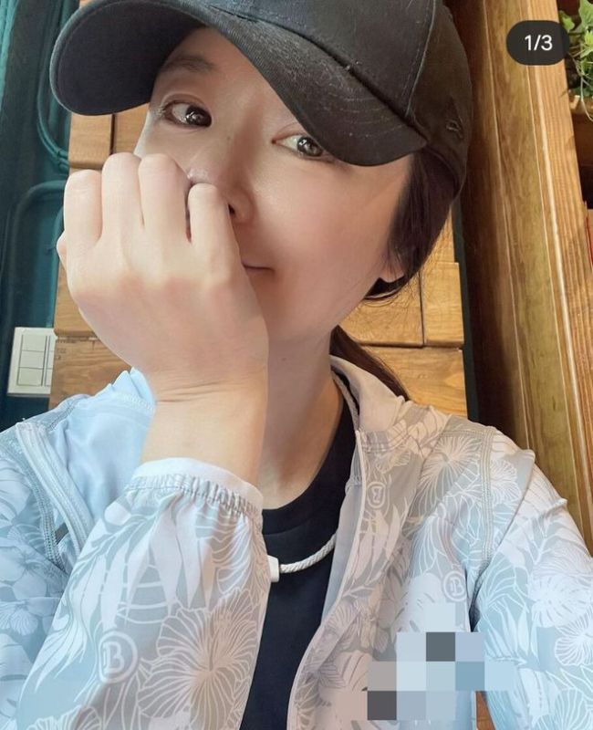 林心如晒照被疑怀二胎 本尊发白眼表情大方回应