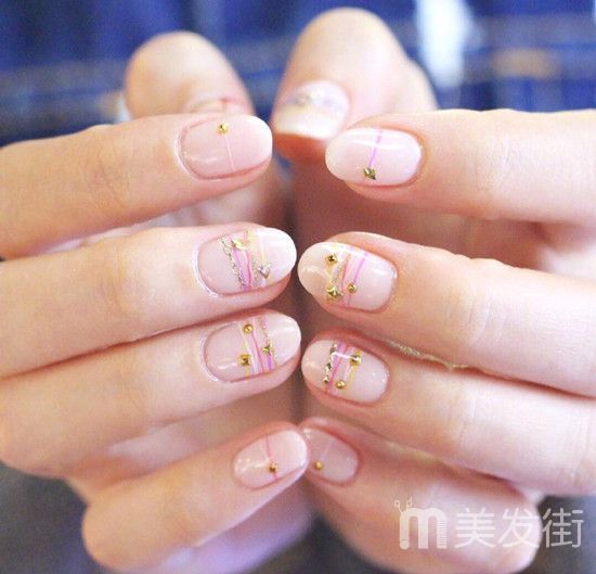 夏季清凉美甲图片 十款美甲夏季清凉款式推荐