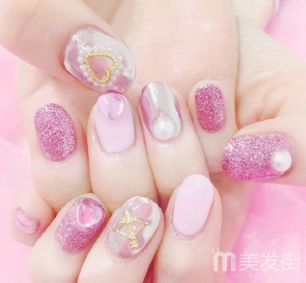 夏季清凉美甲图片 十款美甲夏季清凉款式推荐