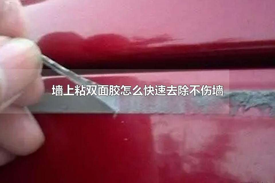 墙上粘双面胶怎么快速去除不伤墙 双面胶是什么