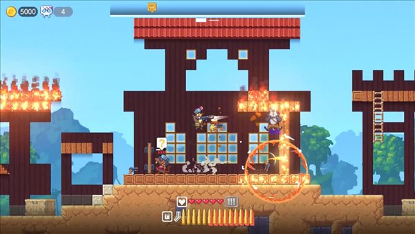 清版射击游戏《鸡从天降》宣传片 今年7月Steam发售