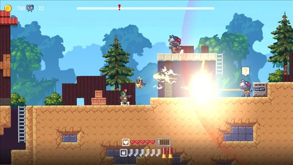 清版射击游戏《鸡从天降》宣传片 今年7月Steam发售