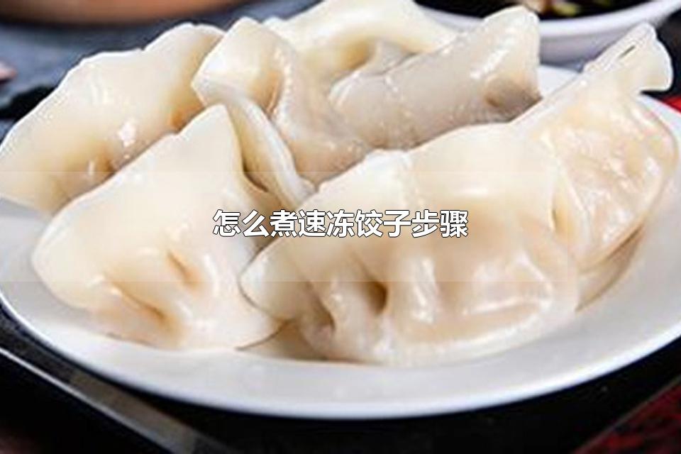 怎么煮速冻饺子步骤 煮速冻饺子注意事项