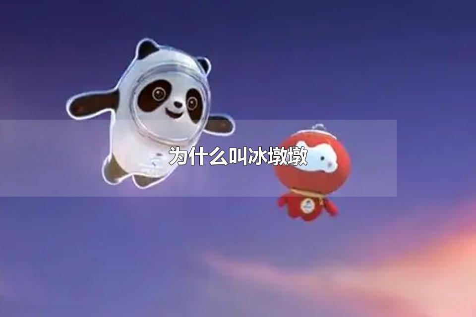 为什么叫冰墩墩 冰墩墩是哪一年的吉祥物