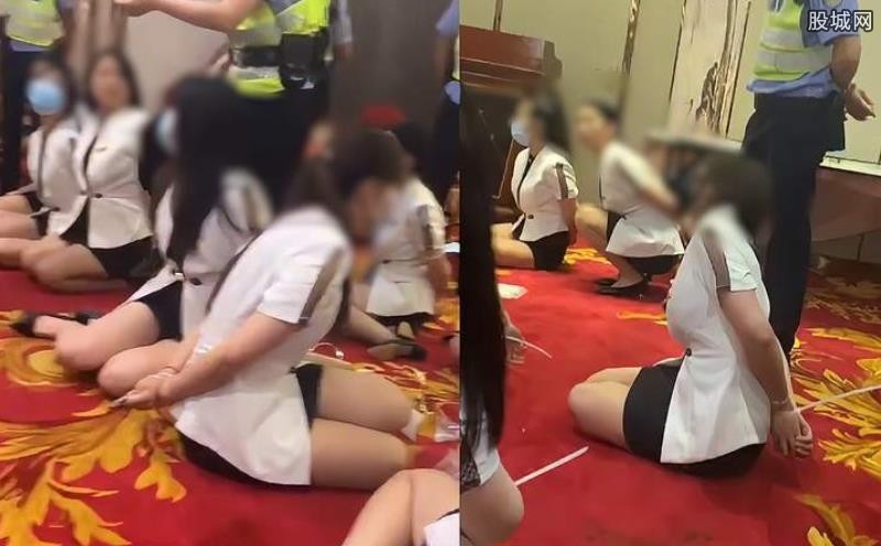 扫黄现场曝光