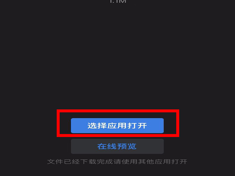 微信无法直接预览word