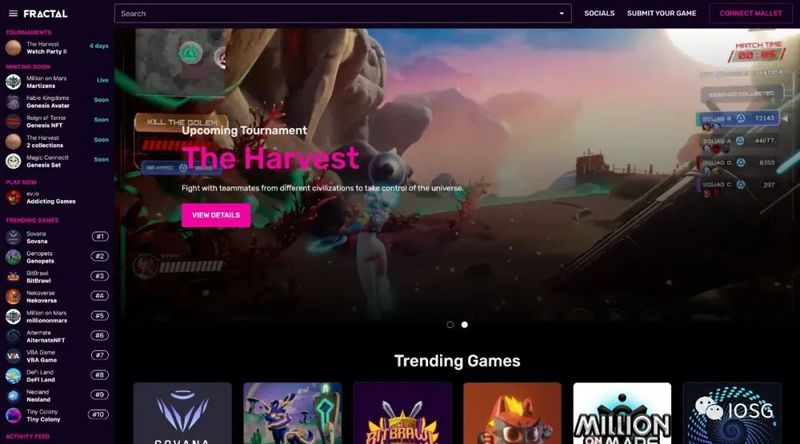 游戏 NFT 市场:Opensea 最易被切下的蛋糕