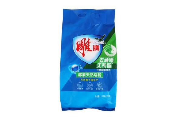 天然皂粉品牌排行榜 雕牌上榜，第六主打亲肤产品