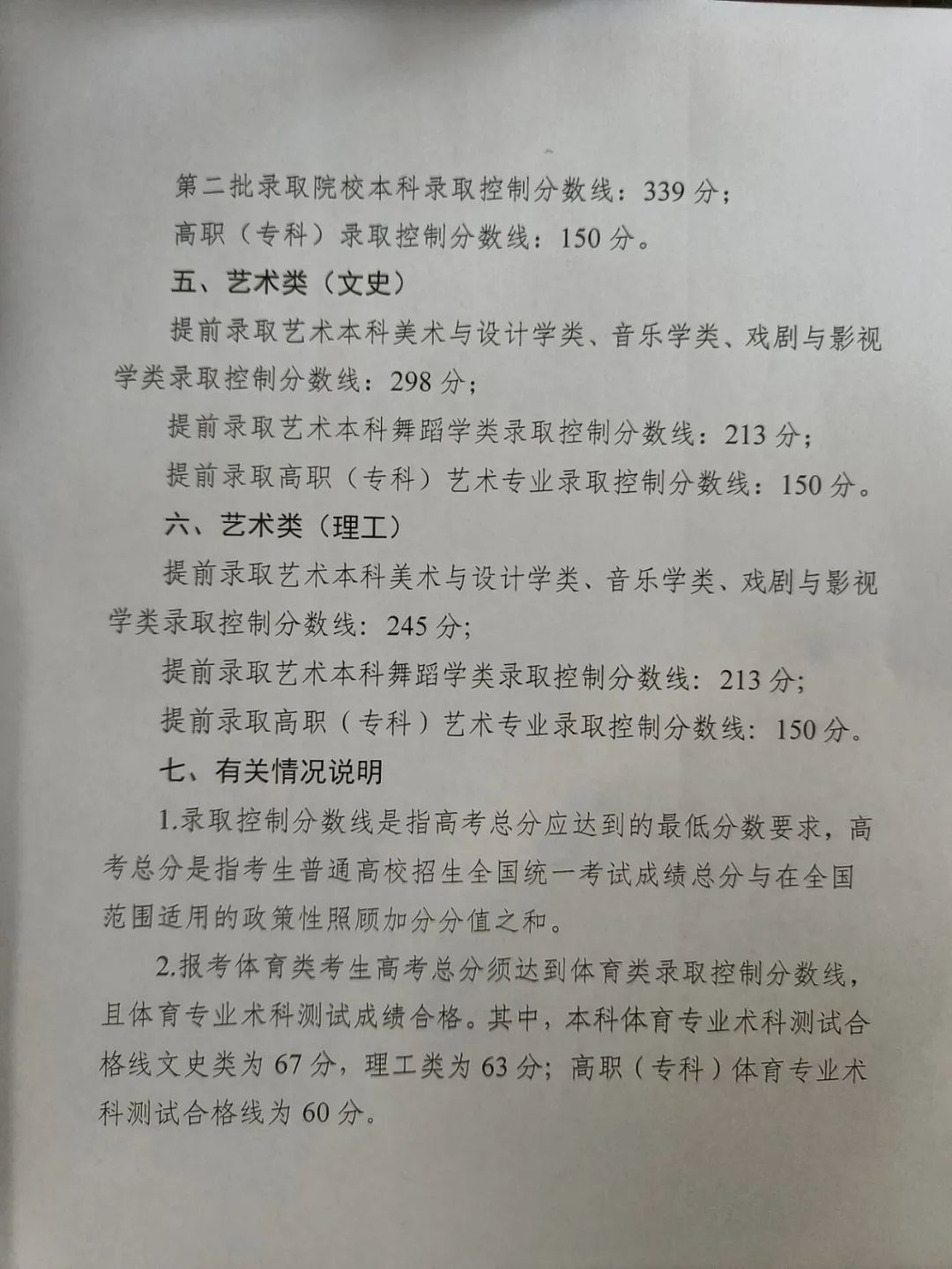 2022高考分数线 2022一本录取分数线 2022年本科大学录取分数线