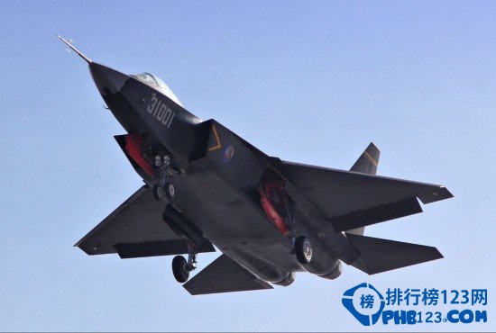 中国第三代战机数量排名