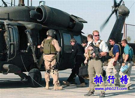 现在世界十大雇佣兵排行榜 日本忍者也在其中